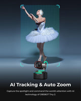 OBSBOT Tiny 2 Webcam 4K Voice Control PTZ