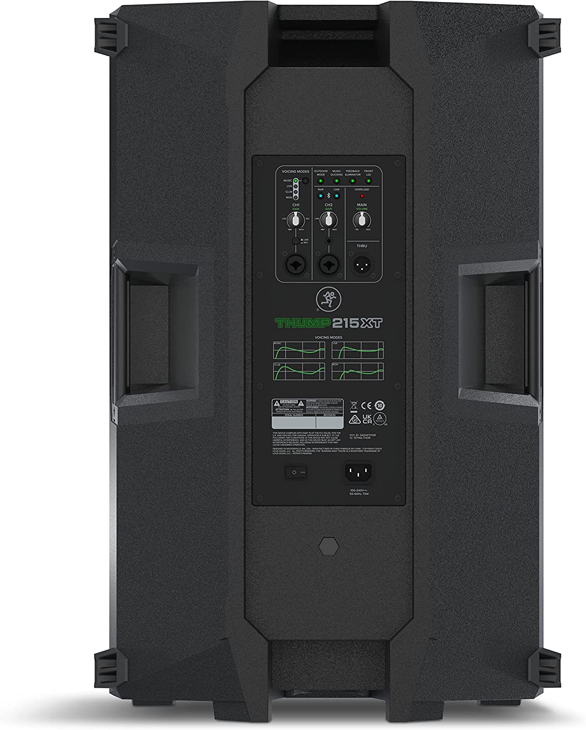 Mackie Thump215XT Sistema de altavoces PA de 1400 W y 15" con DSP y Bluetooth