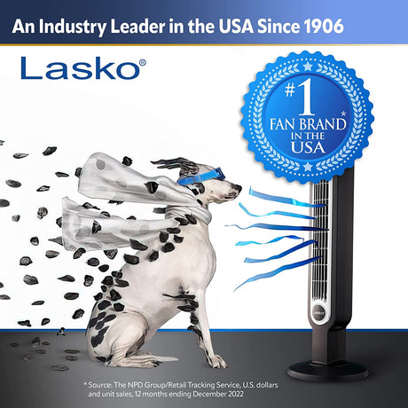 Ventilador de uso general pivotante de alto rendimiento Lasko de alta velocidad U15617