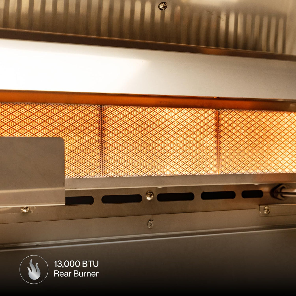 Cabezal de isla para parrilla de gas empotrable Spire Premium de 5 quemadores, parrilla de propano de acero inoxidable de 30 pulgadas con quemador trasero, 63,000 BTU - 740-0788P