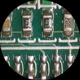 AmScope SE306R-PZ Microscopio estéreo binocular frontal, oculares WF10x y WF20x, aumento 10X-80X, objetivos 2X y 4X, fuente de luz halógena superior e inferior, soporte de pilar, 120 V, blanco