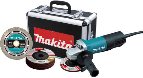 Makita 9557PBX1 4-1/2" interruptor de paleta corte/amoladora angular - DIGVICE MX