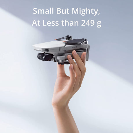 Mini Drone Dji Mavic Mini 2 CP.MA.00000306.01 Fly More Combo Con Cámara 4k Light Gray 3 Baterías