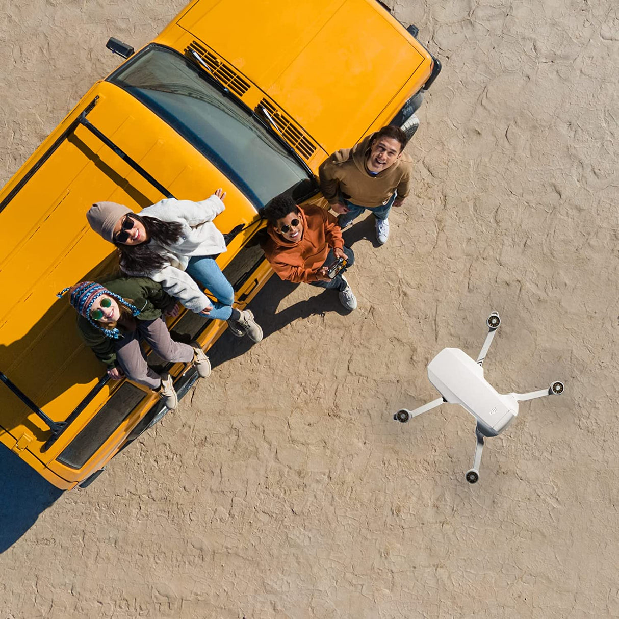 Mini Drone Dji Mavic Mini 2 CP.MA.00000306.01 Fly More Combo Con Cámara 4k Light Gray 3 Baterías