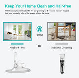 Neabot P1 Pro Kit de aseo para mascotas y succión al vacío 99% Pelo de mascotas