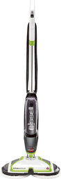 BISSELL Spinwave Powered Fregona y limpiador de piso de madera dura, Green Spinwave, 2039A, 14" de ancho de ruta de limpieza - DIGVICE MX