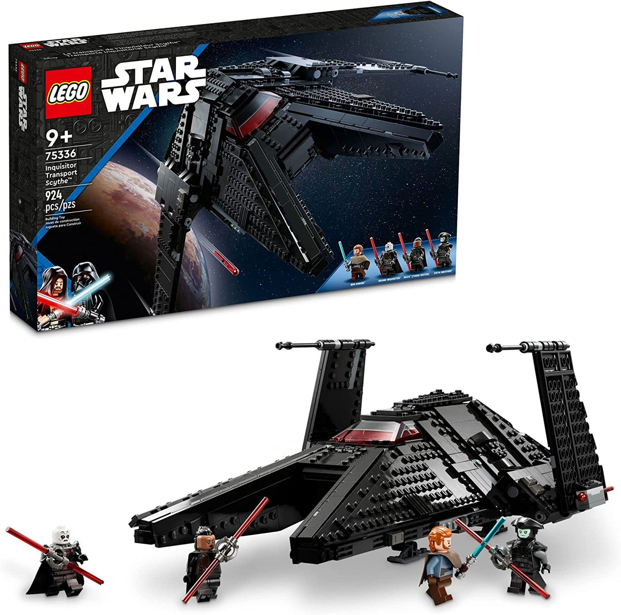 LEGO Star Wars: OBI-Wan Kenobi Inquisitor Transport Scythe 75336  (924 piezas)
