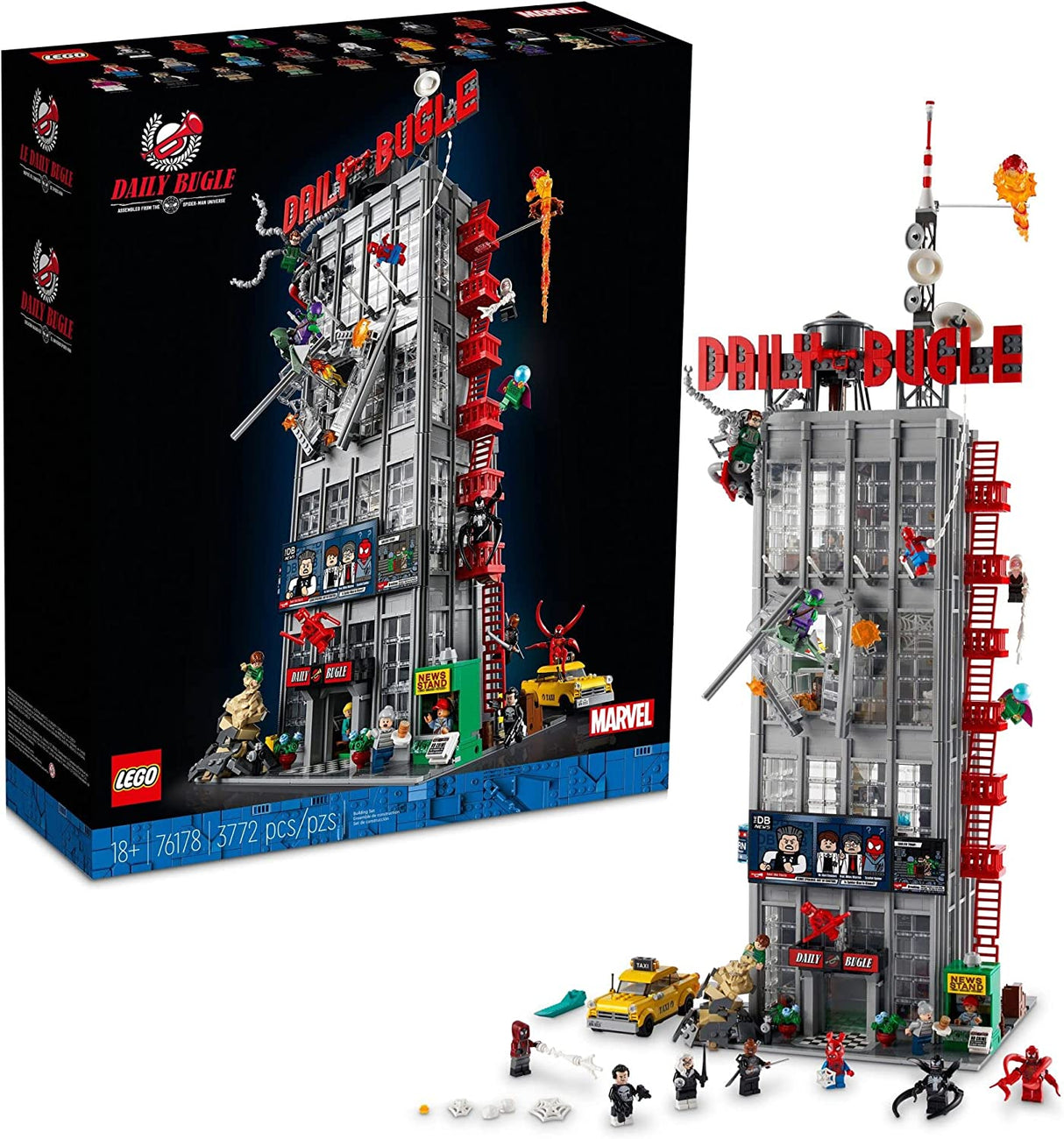 LEGO Marvel Super Heroes Daily Bugle 76178 Juego de construcción (3772 –  Digvice