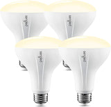 Sengled Bombilla inteligente , requiere concentrador Zigbee, bombilla inteligente funciona con Alexa, Google Home, SmartThings, Homekit y Siri, bombilla de luz de inundación regulable BR30 para latas, blanco suave 2700 K, 650 LM, 9 W, paquete de 4 - DIGVICE MX