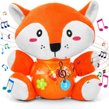 Daboot - Juguete musical para bebés, lindos juguetes de zorro para bebés - B091N8YRNF