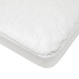 American Baby Company - Funda protectora impermeable para colchón Porta/Mini Cuna, color blanco (1 unidad), para niños y niñas - DIGVICE MX