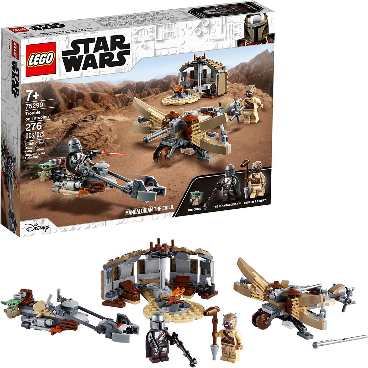 LEGO Star Wars: The Mandalorian Trouble on Tatooine 75299  (277 piezas)