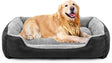 TEODTY - Cama para perros grandes, colchón de cama para mascotas lavable, cama rectangular cómoda y cálida para perros medianos y grandes, mascotas para gatos - DIGVICE MX