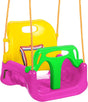 ANCHEER Asiento columpio 3 en 1 para niños de 6 meses en adelante, asiento columpio antideslizante y desmontable para niños y adolescentes para patio de juegos al aire libre, rosa - DIGVICE MX