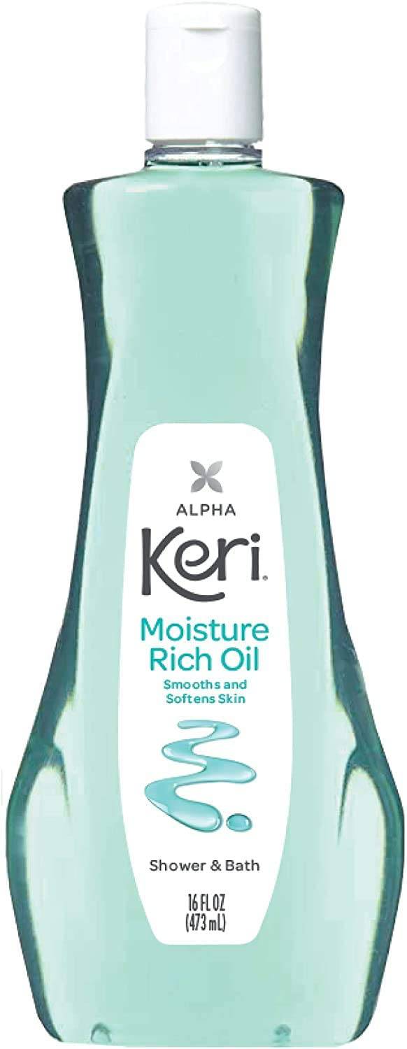 Keri - Aceite hidratante para ducha y baño, 16 onzas líquidas