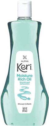 Keri - Aceite hidratante para ducha y baño, 16 onzas líquidas