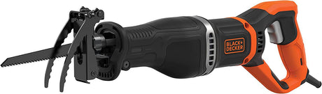 BLACK+DECKER Sierra de sable eléctrica de 7 amperios con soporte de ramas extraíble (BES301K) - DIGVICE MX