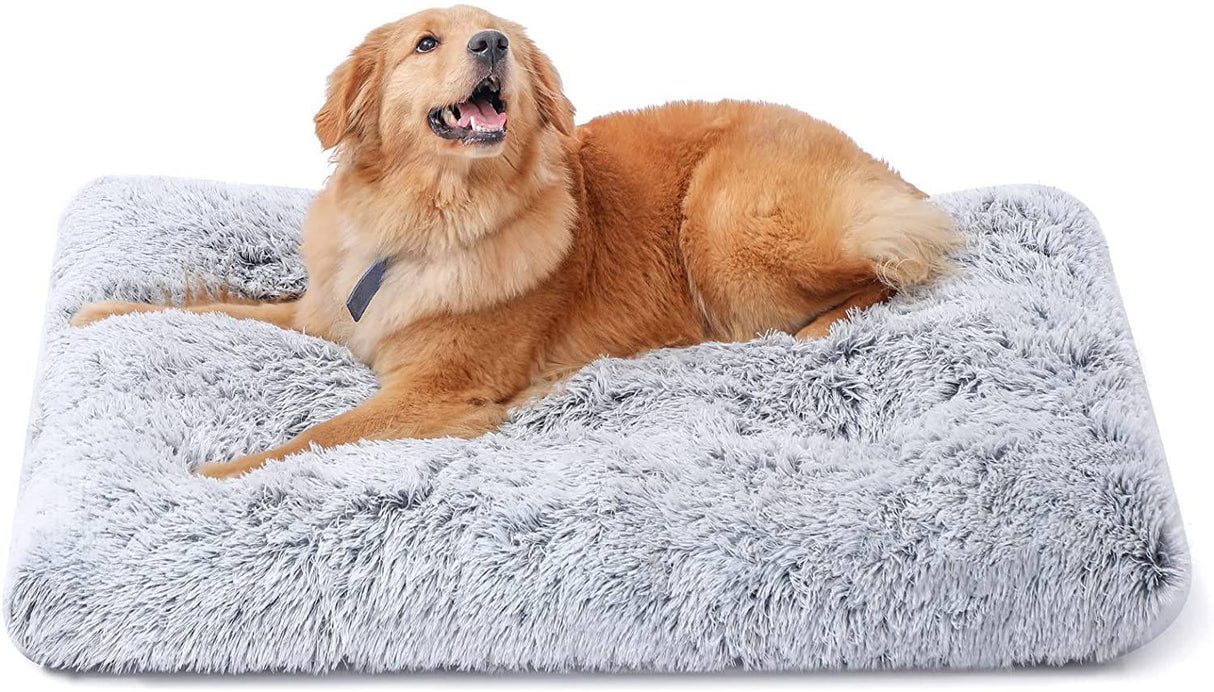 Sycoodeal - Alfombrilla para cama de perro, cama de felpa suave para perro, cama lavable para jaula de perro. - DIGVICE MX