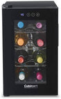 Cuisinart CWC-800CEN - Bodega de vino de reserva privada para 8 botellas, color negro - DIGVICE MX