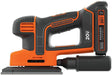 BLACK+DECKER - Lijadora de hojas  20V MAX* (BDCMS20C) - DIGVICE MX