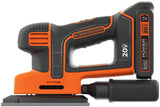 BLACK+DECKER - Lijadora de hojas  20V MAX* (BDCMS20C) - DIGVICE MX