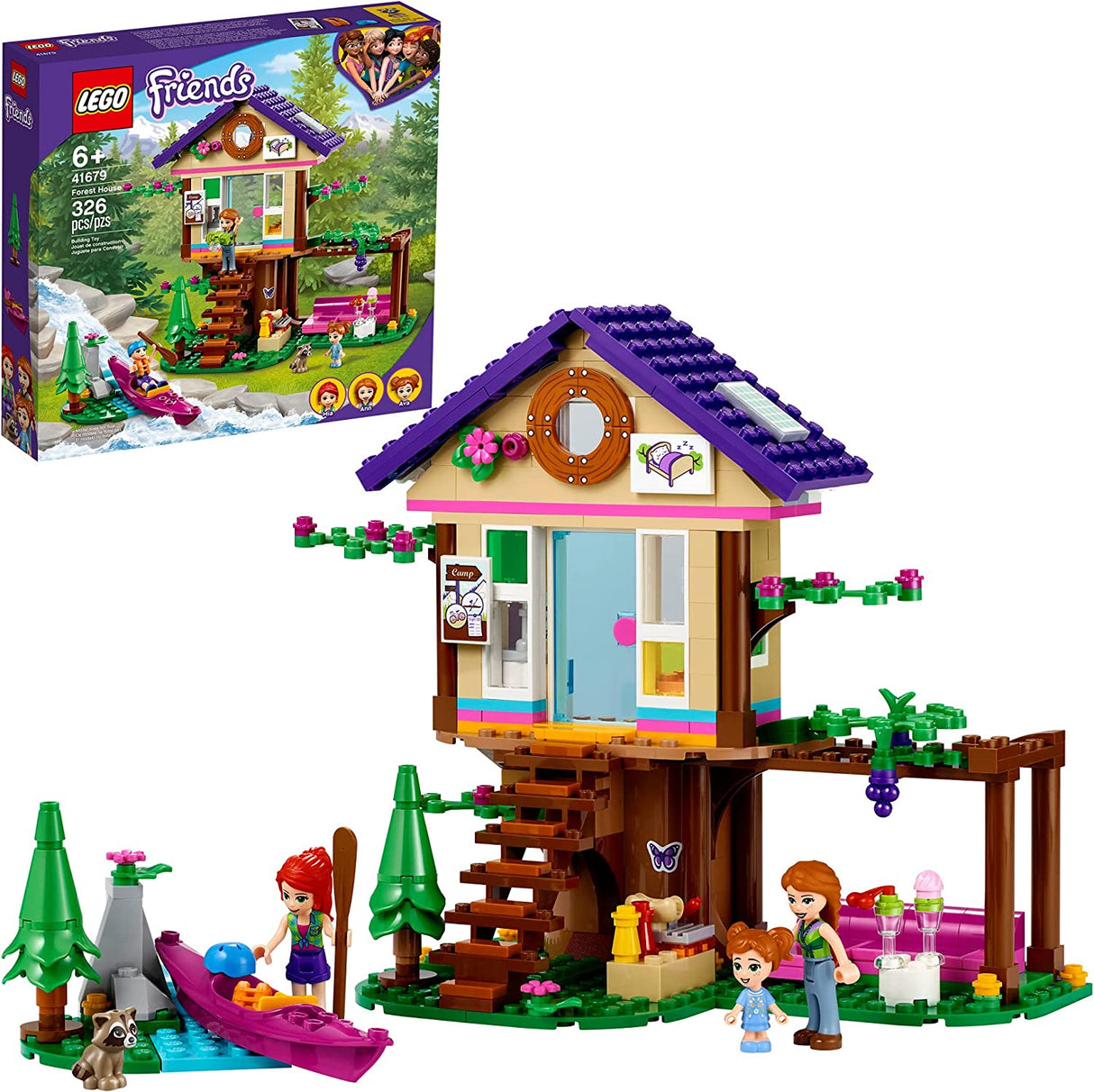 LEGO Friends Forest House 41679  (326 piezas)