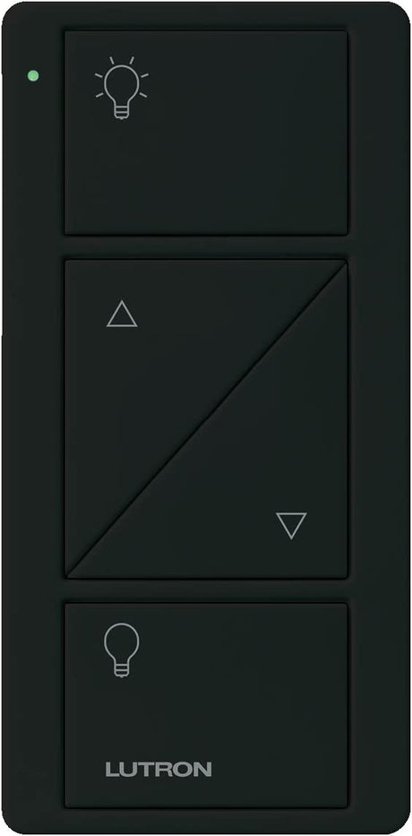 Lutron Pico Remote con subir/bajar para interruptores de atenuación inteligentes inalámbricos Caseta, PJ2-2BRL-GBL-L01, negro - DIGVICE MX