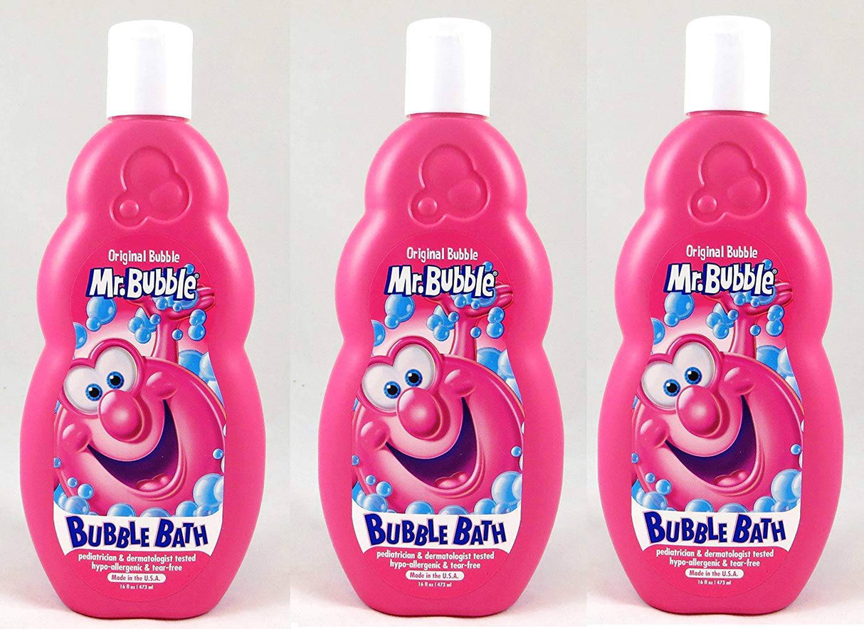 Mr. Bubble Baño de burbujas original, 16 oz (paquete de 3)