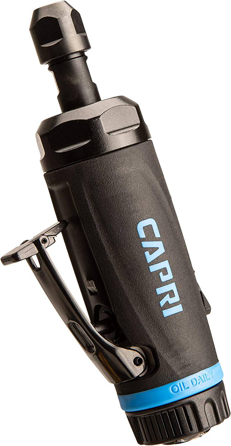 Capri Tools 1/4 pulg. 1 HP Amoladora de troquel recto de aire (CP32500) - DIGVICE MX