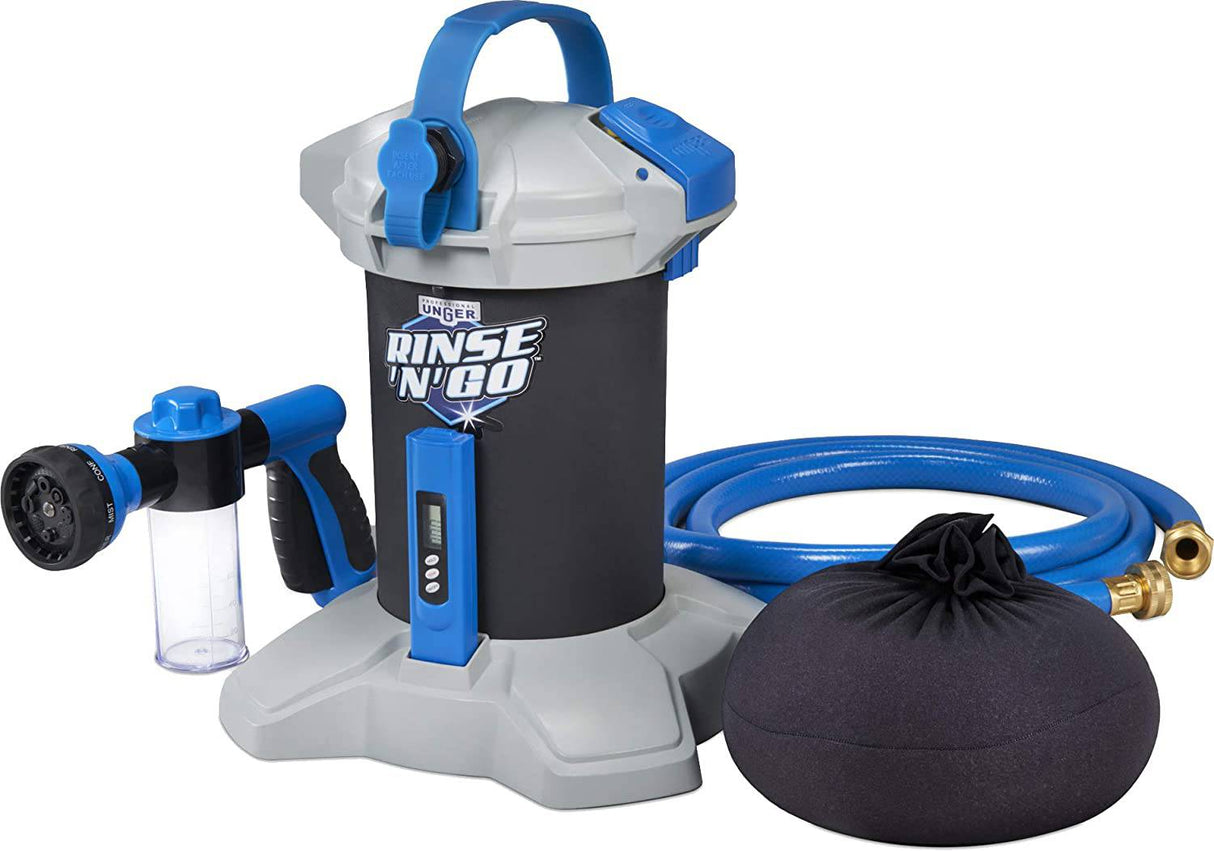 Unger Rinse 'n' Go Spotless - Sistema de lavado de autos con filtro de desionización