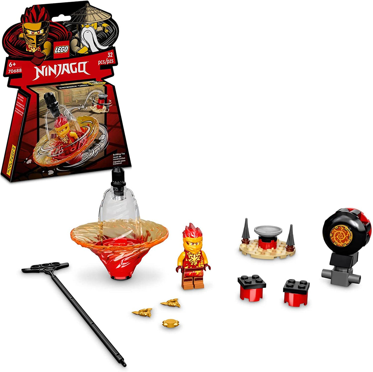 LEGO NINJAGO Kai's Spinjitzu Ninja Training 70688  (32 piezas)