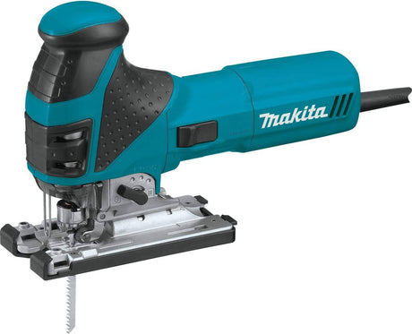 Makita 4351FCT Sierra caladora con empuñadura de barril, con cambio de hoja "sin herramientas" - DIGVICE MX