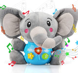STEAM Life Baby Toys - Elefante de peluche para bebés - SL88001