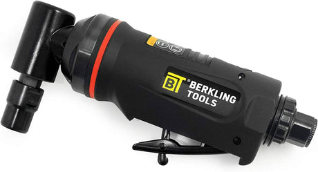 Berkling Tools - Molinillo de aire de 1/4 pulgadas, grado profesional, resistente, con control de velocidad variable (ángulo, ángulo recto) - DIGVICE MX