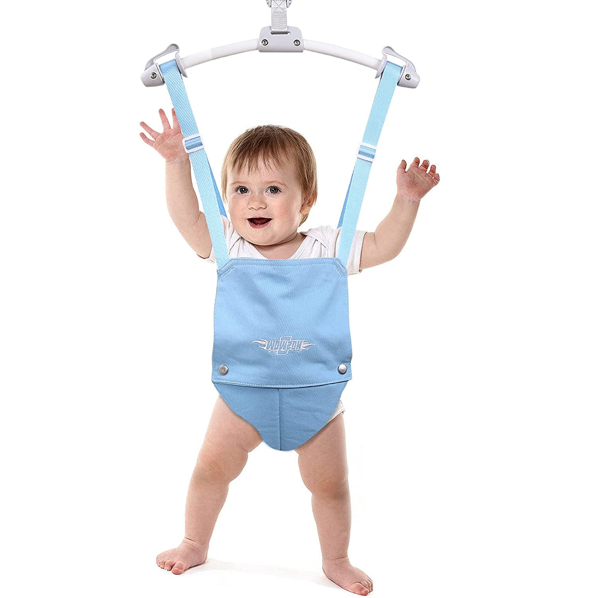 O WOWZON - Jumper para puerta de bebé y ejercitador de gorila con abrazadera de puerta de correa ajustable, jerséis para bebés de 6 a 24 meses, bebés y niños pequeños - DIGVICE MX
