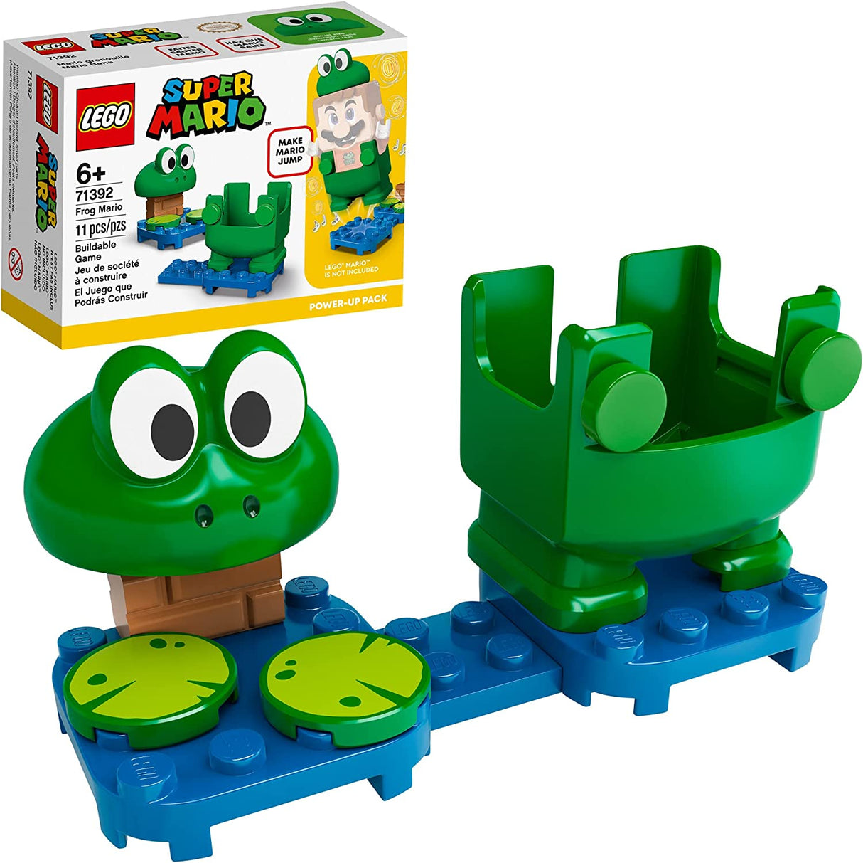 LEGO Super Mario Frog Mario Power-Up Pack 71392  (11 piezas)