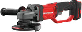 CRAFTSMAN V20* Amoladora angular, pequeña, 4-1/2 pulgadas, solo herramienta (CMCG400B) - DIGVICE MX