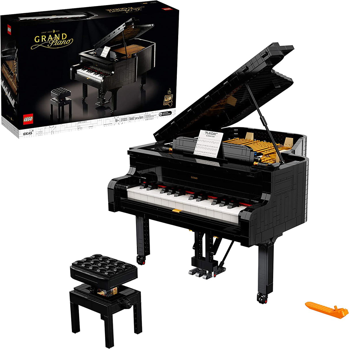 LEGO Ideas Grand Piano 21323  (3662 piezas)