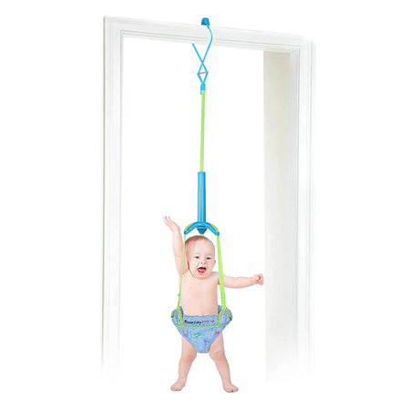 Feanron - Baby Jumper Infant Jumper Doorway para bebés activos Baby Door Jumpers y Bouncers Ejercitador con abrazadera para puerta y correa ajustable para 6-24 meses - DIGVICE MX