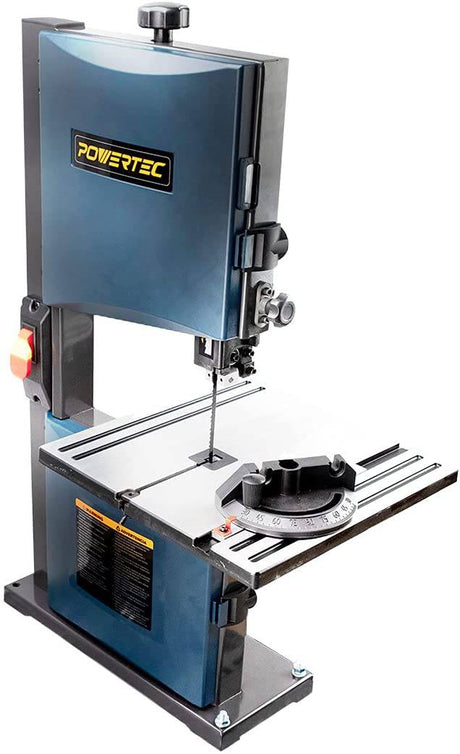 Sierra de cinta de banco POWERTEC BS900 de 9 pulgadas - DIGVICE MX