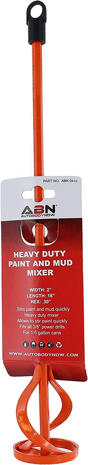 ABN pintura, compuesto, sellador, mezclador de cemento para cubos de 1-5 galones 3/8 pulgadas Drive 16.5 pulgadas de largo - DIGVICE MX