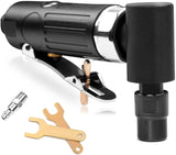 YON.SOU. Amoladora de troquel de aire - 1/4", ángulo recto, 20 000 RPM, potencia neumática, bloqueo de seguridad, 90 grados, mini, amoladora de troquel en ángulo para moler, pulir, cortar y más - DIGVICE MX