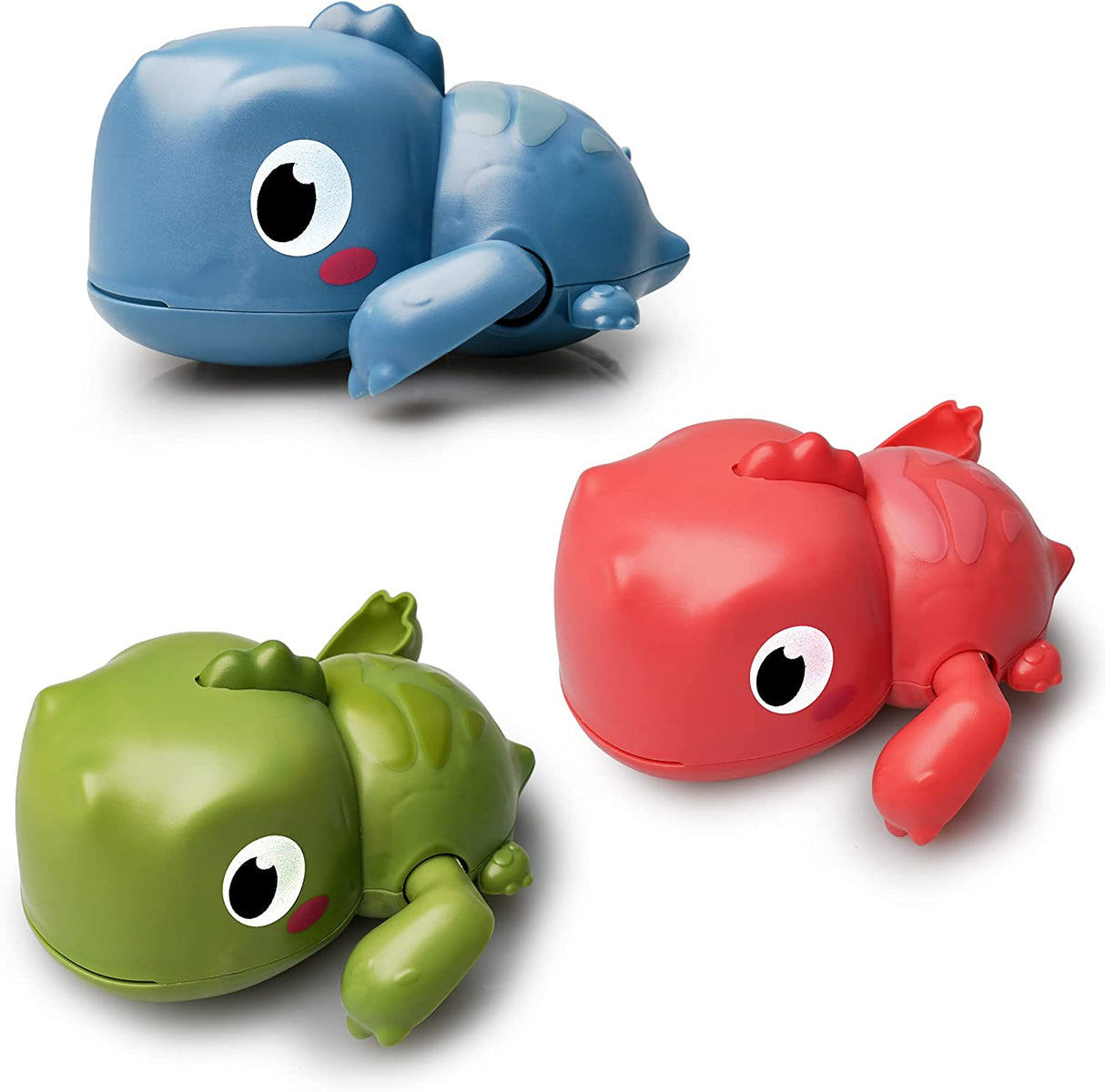 LiKee Juguetes de baño para bebés, dinosaurios flotantes de cuerda - Tyrannosaurus