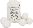 Ecoigy - Bolas de lana para secadora orgánicas XL, paquete de 6, suavizante de tela natural reutilizable para lavandería, alternativa a las hojas de secadora, lana de Nueva Zelanda, acelera el tiempo de secado, reduce los costos de energía - DIGVICE MX