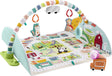Fisher-Price Activity City Gym to Jumbo Playmat, Gimnasio de actividades para bebés y niños pequeños con música, luces, juguetes para vehículos y tapete de juego extragrande - DIGVICE MX