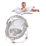 Ingenuity InLighten Baby Bouncer Seat con Light Up Toy Bar y Bunny Tummy Time Pillow Mat - Twinkle Tails, recién nacido y más - DIGVICE MX