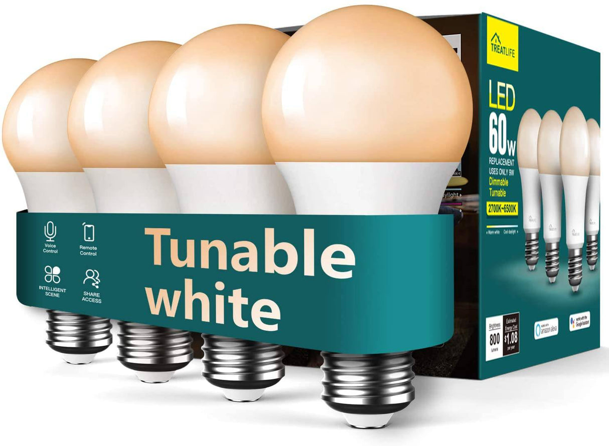 BOMBILLA LED INTELIGENTE (BLANCO CALIDO)