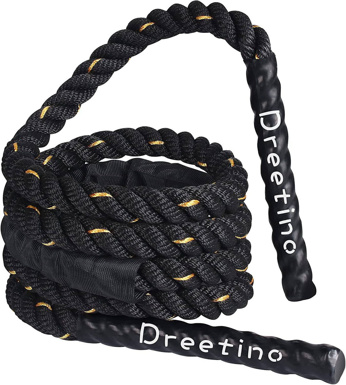 Dreetino - 2LB-10FT Heavy Durable Jump Rope Adult Fitness Weighted