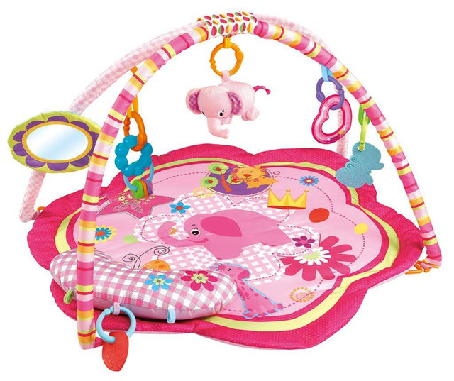 EMILYSTORES Pink Baby Activity Play Gyms Playmats, Elefante - DIGVICE MX