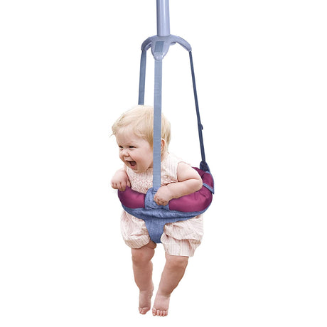 IECOPOWER Jumper para puerta, Durable Baby Door Bouncer & Swing Jumper con resorte de acero, 2 colores a elegir, bolsa de asiento ajustable, fácil instalación, fácil de usar para mayores de 6 meses. - DIGVICE MX